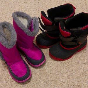 Mountain warehouse snow boot kid size 10, Ripzone size 9